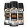 AXE Fine Fragrance Collection Premium Body Spray Black Vanilla with Orange Sandalwood 3 Count with 72H Odor Protection AluminumFree 4 oz