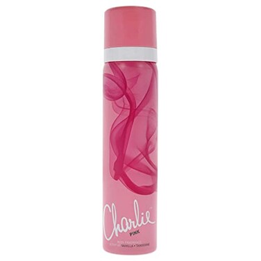Charlie Pink Body Spray Women 25 oz