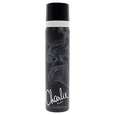 Charlie Revlon Black Body Spray Women 25 oz