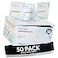 FOMIN Travel Deodorant Wipes 50 Count Unscented pH Balanced Hypoallergenic Mini Deodorant For Women and Men PlasticFree Individually Wrapped Underarm Body Wipes