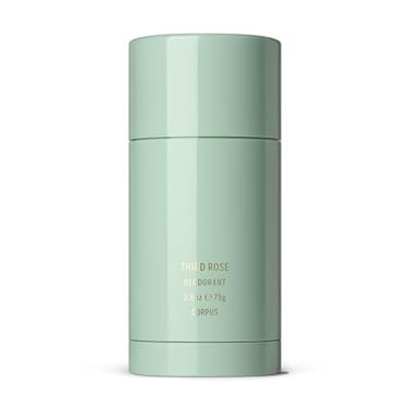 CORPUS Natural Deodorant Stick For Sensitive Skin Aluminium Baking Soda Free Unisex NonToxic Made In The USA Third Rose