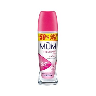 Mum Fresh Pink Roll On Deodorant 50ml