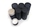 DIY Deodorant Containers Empty Cardboard Deodorant Containers 25 oz Pushup style topfill reusable and biodegradable 6Pack Black