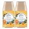 Glade Automatic Spray Refill Coastal Sunshine Citrus Scented Air Freshener for Home and Bathroom 62 Oz 2 Count