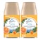 Glade Automatic Spray Refill Coastal Sunshine Citrus Scented Air Freshener for Home and Bathroom 62 Oz 2 Count
