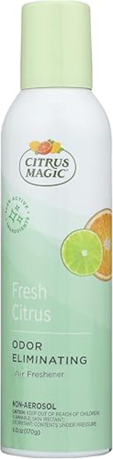 Citrus Magic Odor Eliminating Air Freshener Spray Fresh Citrus 6Ounce