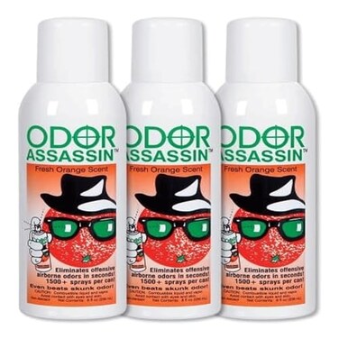 Odor Assassin Orange Set of 3 3