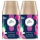 Glade Automatic Spray Refill Air Freshener for Home and Bathroom Orchid Neroli Fresh Collection 62 Oz 2 Count
