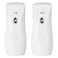 Stardrix Automatic Air Freshener Dispensers 2Pack Aerosol Spray Machines Wall Mounted or Freestanding Adjustable Timer for Scent Release in Bathroom Office Commercial Home White