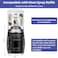 Stardrix Automatic Air Freshener Dispensers 2Pack Aerosol Spray Machines Wall Mounted or Freestanding Adjustable Timer for Scent Release in Bathroom Office Commercial Home White