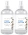 SMELLS BEGONE Air Freshener Home Linen Spray 16 oz Pack of 2 Odor Eliminator Made with Essential Oils Fresh Cotton