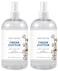 SMELLS BEGONE Air Freshener Home Linen Spray 16 oz Pack of 2 Odor Eliminator Made with Essential Oils Fresh Cotton
