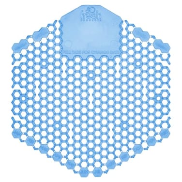 Fresh Products Wave 3D Urinal Screen Virtually Eliminates Urine Splash 30 Day Use Easy Installation Beneficial Bacteria Consistent Fragrance Made in the USA 10pk Urinal Screens Cotton Blossom