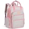 AOMAY Diaper Bag Backpack Mommy bag for hospital Travel backpacks Large Capacity Multifunctional Baby EssentialsPink