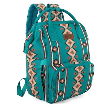 Montana West Wrangler Callie Diaper Bag Backpack with Stroller Straps Multifunction Baby Travel Bag WG22049110GN