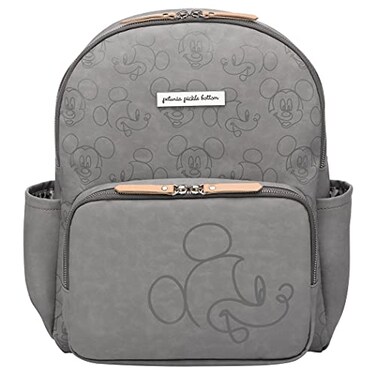 Petunia Pickle Bottom District Diaper Bag Backpack for OnTheGo Parents Stylish Spacious Secure Lightweight Easy to Clean Perfect for Everyday Use Love Mickey Mouse