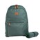 Natemia Diaper Backpack WaterResistant Baby Diaper Bag with Pockets Stroller Straps and Portable Changing Pad Included