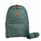 Natemia Diaper Backpack WaterResistant Baby Diaper Bag with Pockets Stroller Straps and Portable Changing Pad Included