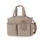 Lmbabter Diaper Bag Tote with Changing Station Upgrade MultiFunction Baby Bag with Adjustable Shoulder Strap Khaki