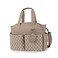 Lmbabter Diaper Bag Tote with Changing Station Upgrade MultiFunction Baby Bag with Adjustable Shoulder Strap Khaki