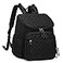 LORADI Lightweight Diaper Bag Backpack Baby Shower Gifts Black