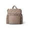 Staya Large Diaper Bag Backpack Travel Baby Bag for Mom Aesthetic Minimalist Diaper Bag with Multiple Compartments Lightweight Functional Taupe
