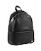 Little Unicorn Skyline Backpack Diaper Work Travel Bag with Changing Pad Premium Vegan Leather Lightweight Durable Design 5 Interior Pockets Easily Wipes Clean Black