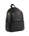 Little Unicorn Skyline Backpack Diaper Work Travel Bag with Changing Pad Premium Vegan Leather Lightweight Durable Design 5 Interior Pockets Easily Wipes Clean Black