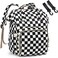 LIMHOO Diaper Bag Backpack for Mom Dad Multifunction Waterproof Baby Changing Bags Large Nappy Bag Backpack Checkered