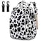 Mimfutu Cow Print Diaper Bag Backpack for Baby Girls Boys Large Capacity Multifunction Waterproof Maternity Mom Nappy Bags with Stroller Straps
