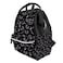 GACTIVITY Black Gray Bats Diaper Bag Travel Backpack Large Capacity MultiFunction Zipper Casual Travel Backpacks for Mom Dad Unisex