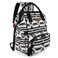 Montana West Wrangler Callie Diaper Bag Backpack with Stroller Straps Multifunction Baby Travel Bag WG22049110BK
