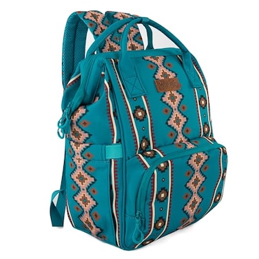 Montana West Wrangler Callie Diaper Bag Backpack with Stroller Straps Multifunction Baby Travel Bag WG22049110TQ