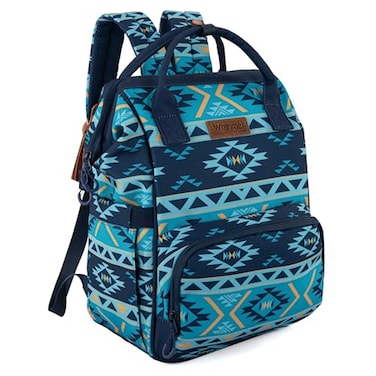 Montana West Wrangler Callie Diaper Bag Backpack with Stroller Straps Multifunction Baby Travel Bag WG22049110NY