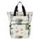 xigua Watercolor Dragon Diaper Bag Backpack Multi Function Baby Changing Bags Waterproof Large Capacity Travel Back Pack for Mom Dad