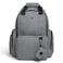 HUGGIES Unisexadult Signature Hug Pack Diaper Backpack Dark Grey Heather One Size