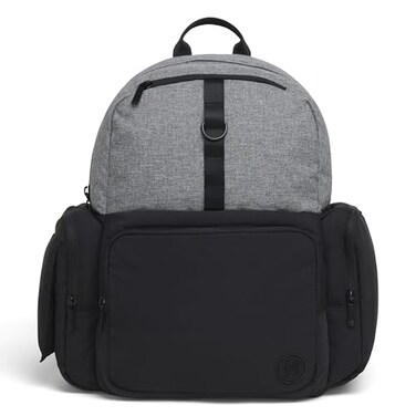 HUGGIES Unisexadult Day Pack Diaper Backpack Dark Grey HeatherBlack One Size