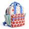 Itzy Ritzy Toddler Backpack Daycare Bag Features Adjustable Shoulder Straps 2 Side Pockets Spacious Interior with Wipeable Fabric Lining Name Label Pasta