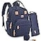 Dikaslon Diaper Bag Backpack with Portable Changing Pad Pacifier Case and Stroller Straps Large Unisex Baby Bags for Boys Girls Multipurpose Travel Back Pack Moms Dads Navy Blue