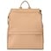 MIASOPHIA MIA SOPHIA Leather Diaper Bag Backpack with USB Charging Port Changing Pad Stroller Straps Bottle Holder Brown Sophia