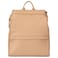 MIASOPHIA MIA SOPHIA Leather Diaper Bag Backpack with USB Charging Port Changing Pad Stroller Straps Bottle Holder Brown Sophia