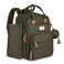 RUVALINO Diaper Bag Backpack Multifunction Travel Pack Maternity Baby Changing Bags Large Capacity Waterproof Olive Green