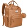 RUVALINO Diaper Bag BackpackMultifunction Baby Travel Bag with Changing pad Insulated Bottle Holders Pacifier Case Large Capacity Waterproof Dark Brown