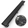 WEBANG 36 Inch Linear Shower Drain Rectangular Floor Drain with Accessories Reversible 2in1 Cover Tile Insert Grate Removable SUS304 Stainless Steel CUPC Matte Black