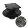 WEBANG 4 Inch Square Shower Drain Bronze Floor Drain with Flange Reversible 2in1 Cover Tile Insert Grate Removable SUS304 Stainless Steel CUPC Oil Rubbed Bronze