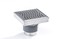 Oatey Designline 4 in x 4 in Square Drain Wave Grate