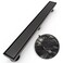 WEBANG 24 Inch Linear Shower Drain Rectangular Floor Drain with Accessories Reversible 2in1 Cover Tile Insert Grate Removable SUS304 Stainless Steel CUPC Oil Rubbed Bronze