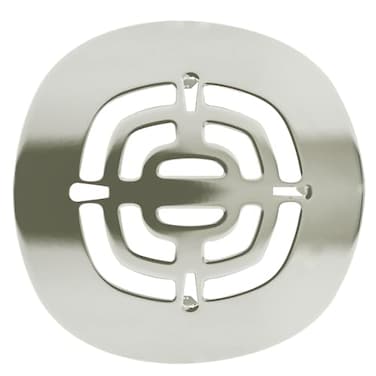 Westbrass Brass SnapIn Shower Strainer Grid Polished Nickel D31605