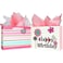 SUNCOLOR 13 Large Gift Bags for Birthday Party with Tissue Paper2 Pack Flower with Happy Birthday