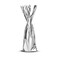 MT Products Silver Metallic Mylar Wine Gift Bags 65 x 18 Great for wine Pull Pack of 25